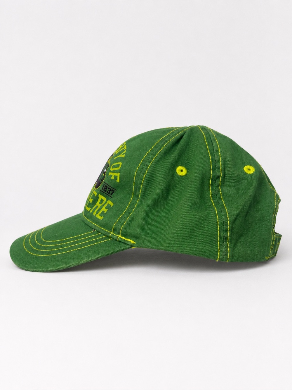 John Deere Youth One Size Green Tractor Baseball Cap Hat Property Of Adjustable - Picture 4 of 6